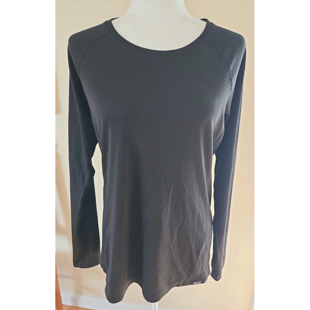 Patagonia Ladies Capilene Midweight Base Layer Long Sleeve 2019 Black Size L